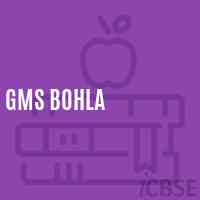 Gms Bohla Middle School Logo