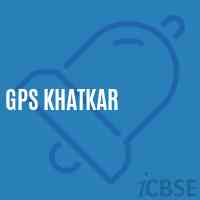 Gps Khatkar Primary School Logo