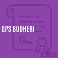 Gps Budheri Primary School Logo