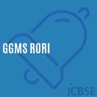 Ggms Rori Middle School Logo