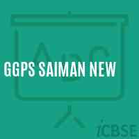 Ggps Saiman New Primary School Logo