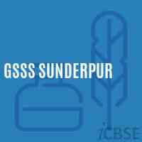 Gsss Sunderpur High School Logo