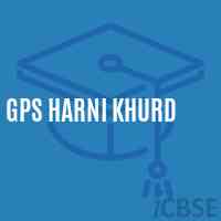 Gps Harni Khurd Primary School Logo
