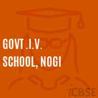 Govt .I.V. School, Nogi Logo