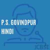 P.S. Govindpur Hindi Primary School Logo