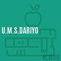 U.M.S.Dariyo Middle School Logo