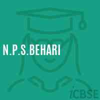 N.P.S.Behari Primary School Logo