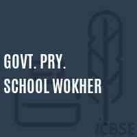 Govt. Pry. School Wokher Logo