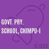 Govt. Pry. School, Chimpu-I Logo