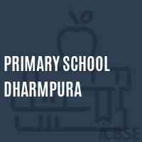 Primary School Dharmpura Logo