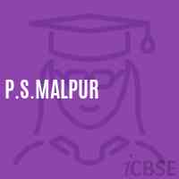 P.S.Malpur Primary School Logo