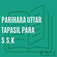 Parihara Uttar Tapasil Para S.S.K Primary School Logo