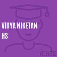 Vidya Niketan Hs Secondary School Logo