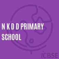 N K D D Primary School Logo