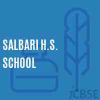 Salbari H.S. School Logo