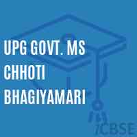 Upg Govt. Ms Chhoti Bhagiyamari Middle School Logo