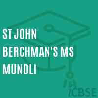 St John Berchman'S Ms Mundli Primary School Logo