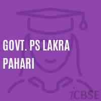 Govt. Ps Lakra Pahari Primary School Logo