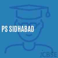 Ps Sidhabad Primary School Logo