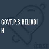 Govt.P.S.Beliadih Primary School Logo