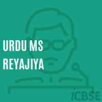 Urdu Ms Reyajiya Middle School Logo