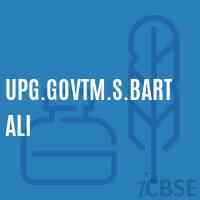Upg.Govtm.S.Bartali Middle School Logo
