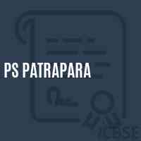 Ps Patrapara Primary School Logo