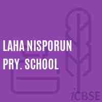 Laha Nisporun Pry. School Logo