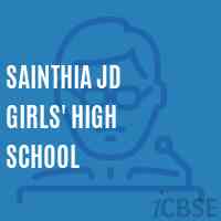 Sainthia Jd Girls' High School Logo