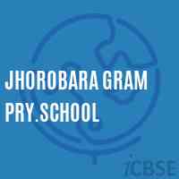Jhorobara Gram Pry.School Logo