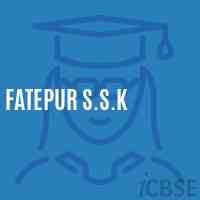 Fatepur S.S.K Primary School Logo