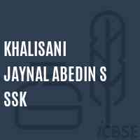 Khalisani Jaynal Abedin S Ssk Primary School Logo