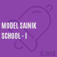 Model Sainik School - I Logo