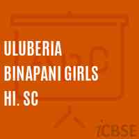 Uluberia Binapani Girls Hi. Sc High School Logo