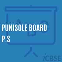 Punisole Board P.S Primary School Logo