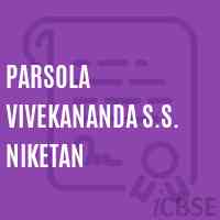 Parsola Vivekananda S.S. Niketan Primary School Logo