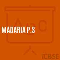 Madaria P.S Primary School Logo