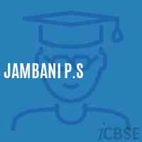 Jambani P.S Primary School Logo