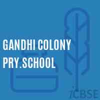 Gandhi Colony Pry.School Logo
