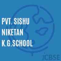 Pvt. Sishu Niketan K.G.School Logo