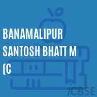 Banamalipur Santosh Bhatt M (C High School Logo