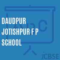 Daudpur Jotishpur F P School Logo