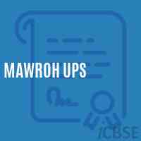 Mawroh Ups Middle School Logo