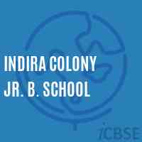 Indira Colony Jr. B. School Logo