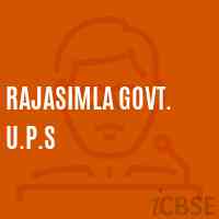 Rajasimla Govt. U.P.S Middle School Logo