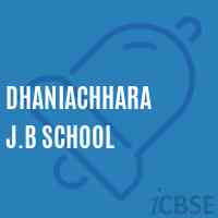 Dhaniachhara J.B School Logo