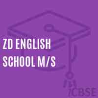 Zd English School M/s Logo