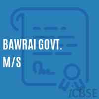 Bawrai Govt. M/s School Logo