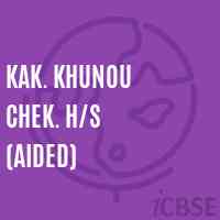 Kak. Khunou Chek. H/s (Aided) Secondary School Logo