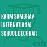 Karm Sambhav International School Deoghar Logo